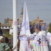 Izada de Bandera Calatrava en Manzanares 2016